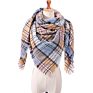 Newest Triangle Scarf for Women Plaid Shawl Cashmere Scarves Bufanda Blanket &Dropshipping