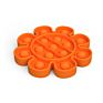 Rainbow Tie-Dye Silicone Sensory Autism Push Toys Game Last Fidget Toy