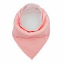 Unisex 8-Pack Gift Set 100% Organic Cotton Plain Color Triangle Absorbent Baby Bandana Drool Teething Bibs