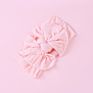 35 Colors Nylon Hair Accessories American Handmade Baby Kids Headwrap Elastic Bow Headband