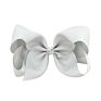 4 Inch 40 Plain Colors Yellow Kids Grosgrain Ribbon Hair Bows Hairbows with Alligator Clips Boutique for Girls 612