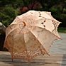 Ameliebridal Victorian Party Gifts Birthday Shower Handmade Wedding Decoration Bride Lace Umbrella Battenburg Lace Parasol