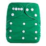 Ananbaby in Stock Solid Color Pul Fabric Non Disposable Baby Cloth Diapers