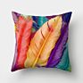 Colorful Crayon Sense Ripple Vortex Colorful Creative Cushion Peach Skin Pillowcase