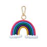 Etsy Handmade Mamcrame Bag Charms Boho Rainbow Macrame Keychain