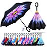 Innovated C Handle Reserve Double Layer Umbrella Double Ribs Umbrella