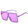 Jheyewear Plastic Big Square Oversized Colorful Women Men Sun Glasses Shades Sunglasses