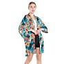 Kimono Beach Wear 100%Viscose Kimonos Women Floral Print Kimono