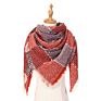 Newest Triangle Scarf for Women Plaid Shawl Cashmere Scarves Bufanda Blanket &Dropshipping