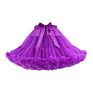 Professional Made Girls Women Adult Chiffon Soft Dance Skirt, 3Layers Tulle Tutu Pettiskirt Underskirt