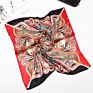 Satin Bandana Women Square Small Bag Wrap Bohemian Retro Silk Scarf