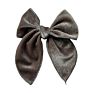 Velvet Fable Bow Hair Clips Baby Girls Women Large Sailor Head Bows Accessories Hair Grips for Kids Christmas Hair Bow Barrettes