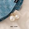 White Women Hair Clips Accessories Pearl Crystal Hair Claw for Girls