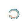 Women Pearl Ear Cuff Earring Bohemian Natural Freshwater Circle Small Clip on Earring No Piercing Fake Cartilage Earring