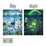 -Selling Children Fluorescence Puzzle Manufacturers 46 Pieces Ocean Puzzle for Kids