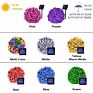 100 Led Solar Powered Fairy String Light Garland Rgb 8 Colors Outdoor Garden Christmas Wedding Party Decoration Lamp Waterproof