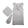 100% Organic Bamboo Eco-Friendly Baby Hooded Bath Towel