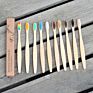 100% Organic Private Label Charcoal Bamboo Toothbrush