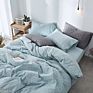 100% Washed Cotton Bedding Set for Home