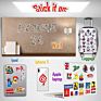 100% Waterproof Pvc Cool Cartoon Window Sticker Pack Vinyl Kawaii Sticker for Decorate Laptop Water Bottles