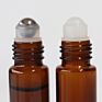 10Ml Amber Bottles Glass Portable 10Ml Perfume Glass Bottle Amber Essential Oil Roll on Glass Bottle