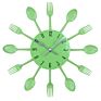 12Inch Art Fork and Spoon Design Tableware Kitchen Metal Decorative Wall Clock