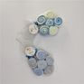 12Pieces 100% Polyester Soft Washcloths Baby Set Skin Bath Toddler Washcloths
