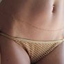 14K Gold Filled Beach Body Jewelry 925 Sterling Silver Waist Beads Belly Chains
