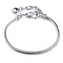 18K Gold Plated Adjustable Multiple Models European Charm Bracelet Simple Snake Chain Diy Charm Bracelet for Women and Men