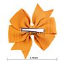 24Pcs Different Colors 3.7 Inch Grosgrain Ribbon Baby Girls Hair Bows Hair Bows Accessories for Infants Toddlers Kids Teens