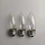25W 40W 60W Crystal Clear Blunt Tip Bulb
