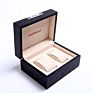 2 Slots Walnut Wood Box Couple Watch Packing Gift Box