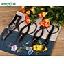 3006 Carbon Steel Garden Scissors, Garden Trimming Scissors, Garden Flower Scissors Set Kit for Ikebana Classes