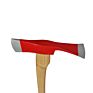 3.5Lb Fireman's Axe Fire Pulaski Axe with Bleached Wooden Handle