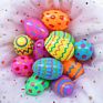 36Pcs/Set Printed Easter Eggs 6X4Cm Openable Easter Eggs Can Fill Toys/Candy Surprise Egg
