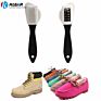 3 Side Shoe Brush Black Cleaning Brush for Suede Nubuck Boot Shoes