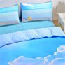 3D Style Ocean Marine Printed Polyester Fabric Bedding Set