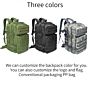 45L Multiple Color Selection Nylon Military Tactical Backpack