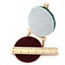 4 Inch Multi-Purpose Flocking Scouring Pad 240-1500 Grit Industrial Heavy Duty Nylon Cloth for Polishing & Grinding