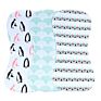 4 Pack of Baby Burp Cloths 3 Layers Extra Soft Waterproof Absorbent Burp Cloths