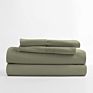 4Pc Sheet Set Bamboo Sheets Deep Pockets Eco Friendly Wrinkle Free Hypoallergenic Anti-Bacteria Machine Washable Silky Soft Sage
