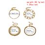 4Pcs/Set Hips Hops Chunky Thick Miami Curb Cuban Bracelets Bangles Punk Metal Twisted Rope Chain Bracelet Jewelry Gift