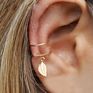 5Pcs/Set Ear Cuffs Gold Leaf Ear Cuff Clip Earrings for Women Climbers No Piercing Cartilage Earring