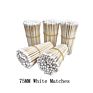 65Mm 75Mm100Mm Black White Matchstick Matches in Glass Jar Matchsticks