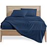 6 Piece Soft Microfiber Bed Sheet Set, Deep Pocket up to 16", Wrinkle & Fade Resistant