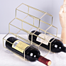 6 Wine Bottle Wine Rack, Freestanding Holder, Shelves