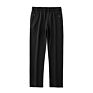 87% Cotton 13% Polyester Long Sport Trousers Men Straight Sweat Pants with Zipper Pockets