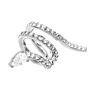 925 Sterling Silver Non Pierced Hip Hop Spiral Snake Ear Cuff Earring