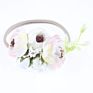 Accessories Girl Children Hairband Photography Set Bows Flower Children's Floral Baby Headband