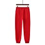 Active Wear Jogging Drawstring Waist Zip Pocket Soft Nylon Fabric Casual Jogger Trousers Pants Men